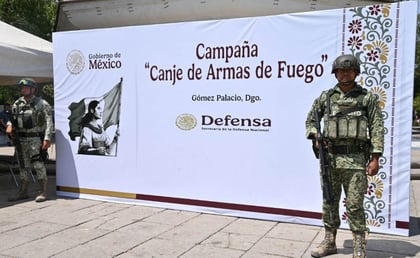 Los ciudadanos podrán entregar armas a cambio de dinero.
