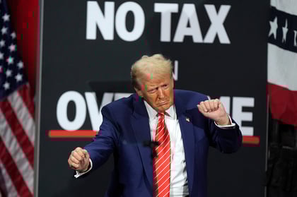 Iniciativa fiscal de Trump avanza en rara votación de fin de semana; conservadores negocian cambios