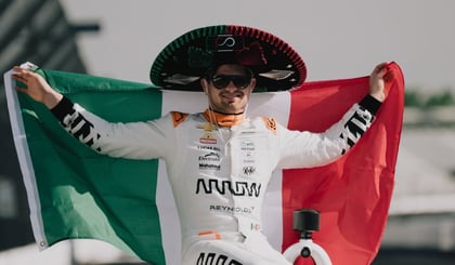 Patricio O'Ward, primer mexicano en arrancar en primera fila en las 500 Millas de Indianápolis