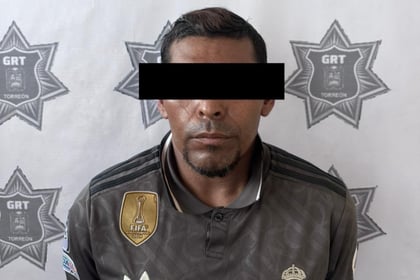 Intoxicado y violento hombre es detenido por agentes del GRT en la colonia Jacarandas