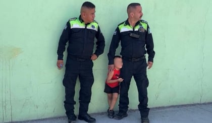 PRONNIF y UNIF toman caso de niño de 3 años extraviado en Saltillo