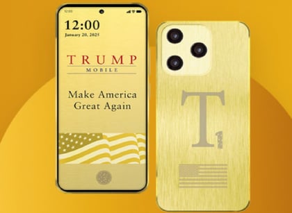 ¿Cómo es el T1 y qué teléfonos se le parecen? Donald Trump lanza su propio smartphone