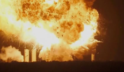 México anuncia proceso contra SpaceX por basura especial en su territorio