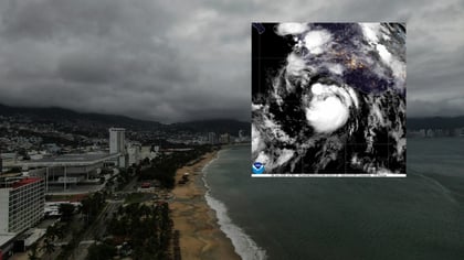 Alerta por Flossie en Acapulco: autoridades piden a la población no salir de casa