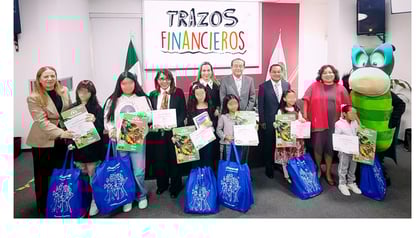 Coahuila se lleva primer premio en la 9 edición de Trazos Financieros