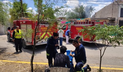 Se incendia casa en la colonia División del Norte, la familia lo perdió todo
