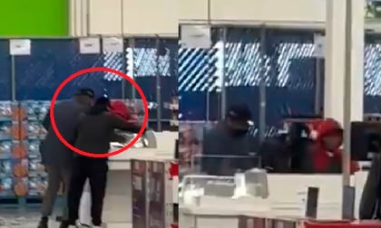 Robo en Sam's Club de Tlaxcala (CAPTURA)