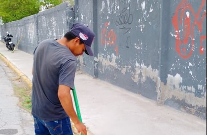 Realiza Ayuntamiento limpieza en alrededores del Panteón Guadalupe