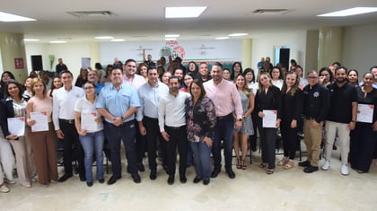 Fueron 82 trabajadores del Ayuntamiento de Torreón quienes recibieron 182 reconocimientos.
