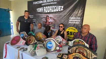 En una conferencia, se dieron los pormenores de velada boxística.