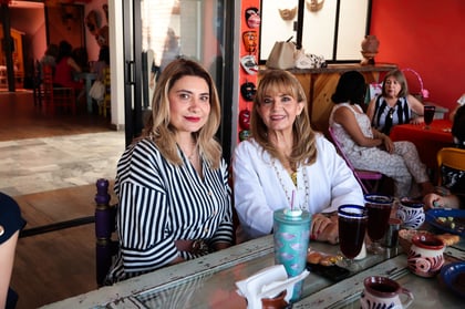 Fabiola Hernández de la Rosa y Sandra Hernández de la Rosa.