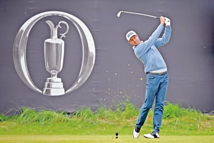 Harris English es uno de los golfistas que están en el liderato.