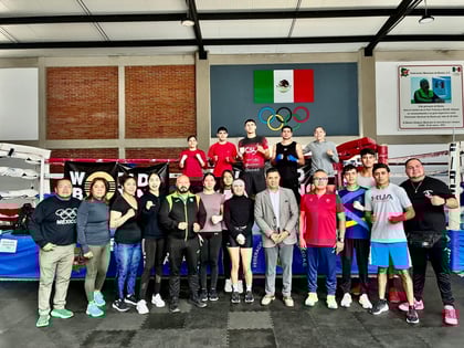 Los boxeadores quedaron concentrados en el CDOM de la capital del país.

