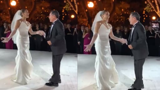 Imagen VIDEO: Bejamín Galindo vive emotivo momento y baila durante la boda de su hija