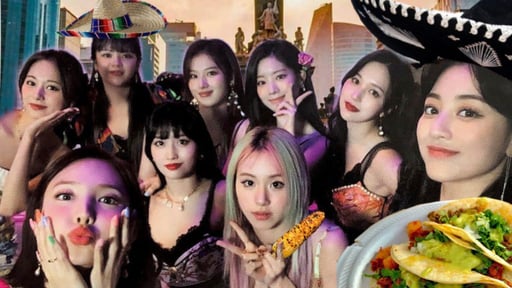 Imagen ¡Mi gente latino! TWICE, listas para sus conciertos en México