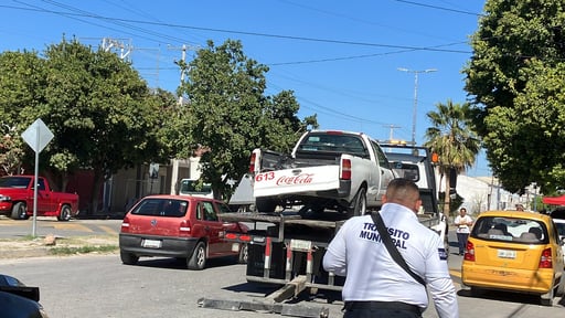 El accidente se registró alrededor de las 14:00 horas de este sábado en el cruce de la calzada Moctezuma y calle Xocotencatl, en la colonia Las Carolinas de Torreón.