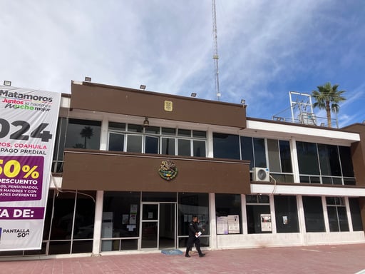 El Ayuntamiento de Matamoros. (MARÍA DE JESÚS VÁZQUEZ)
