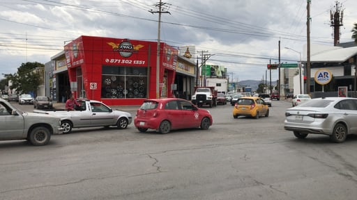 El cruce de calles entre el bulevar Independencia y la calzada Abastos. (ARCHIVO)