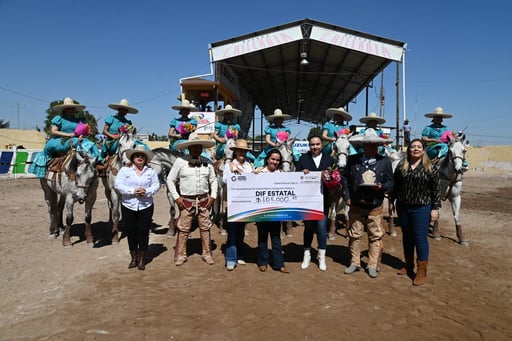 Recaudación de la Gran Charreada de la Familia. (DIANA GONZÁLEZ)