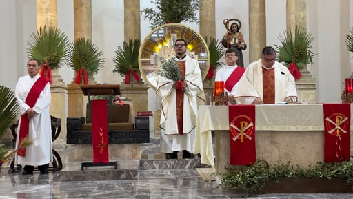 Imagen Católicos celebran Domingo de ramos en Monclova