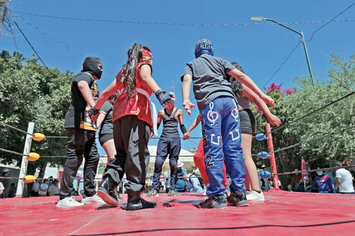 Con diversas actividades, se le dio un giro nuevo a la tradición del Sábado Santo en la colonia. (VAYRON INFANTE)