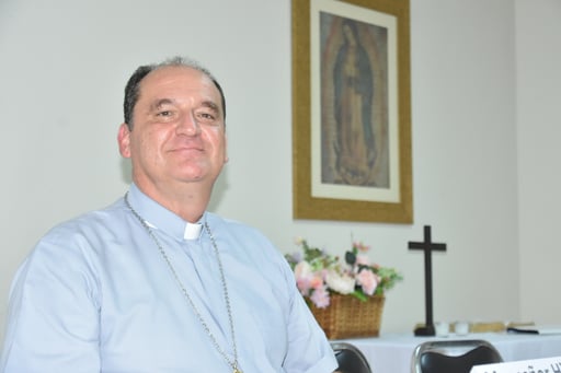 El obispo de Saltillo, Hilario González García. (PENÉLOPE CUETO)