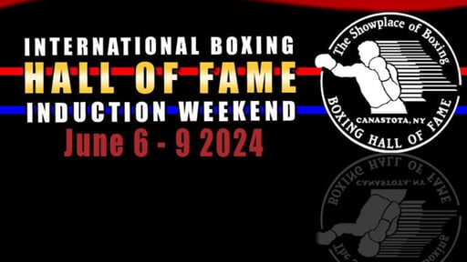 Imagen Confirman fechas para el Salón de la Fama Internacional de Boxeo 2024