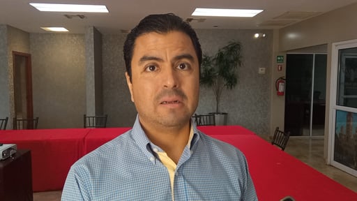 Héctor Javier Rodríguez López, presidente de la Cámara Nacional de Comercio y Servicios Turísticos (CANACO Servitur) de Piedras Negras. (RENÉ ARELLANO)