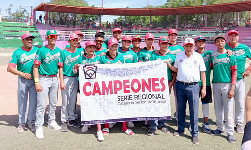 Imagen Liga de Beisbol Infantil y Juvenil Sinergia de Torreón se corona en Regional Junior