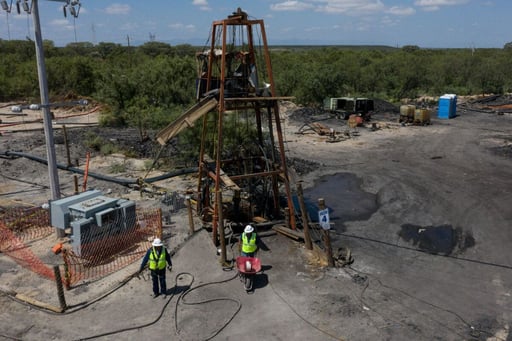 Imagen Esperan reanudar en mayo, trabajos de rescate en la mina El Pinabete