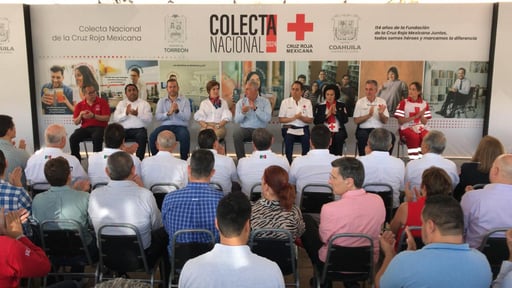 Imagen Dan banderazo de arranque a Colecta Nacional Cruz Roja Torreón 2024