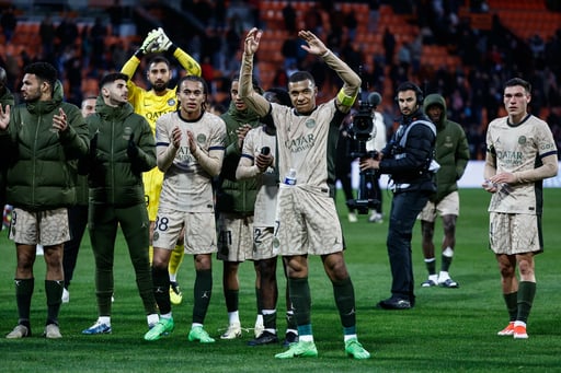 Imagen Kylian Mbappé hace doblete y provoca que el PSG acaricie el título