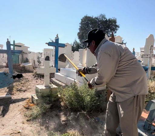 Imagen Limpieza del panteón de San Pedro registra avance de un 60 por ciento