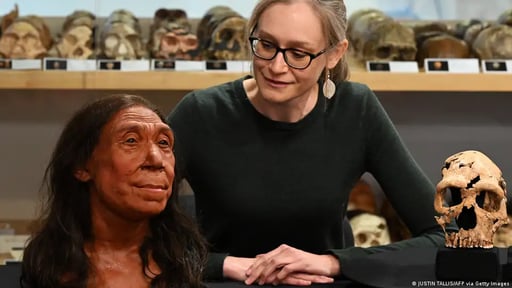 Imagen Documental recrea rostro de una neandertal de hace 75 mil años