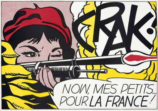 Imagen Cultura de masas en el arte de Roy Lichtenstein