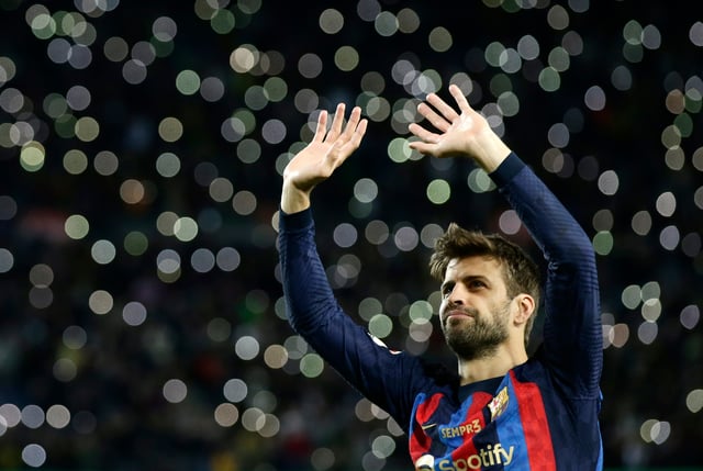 El último baile de Piqué con el Barcelona