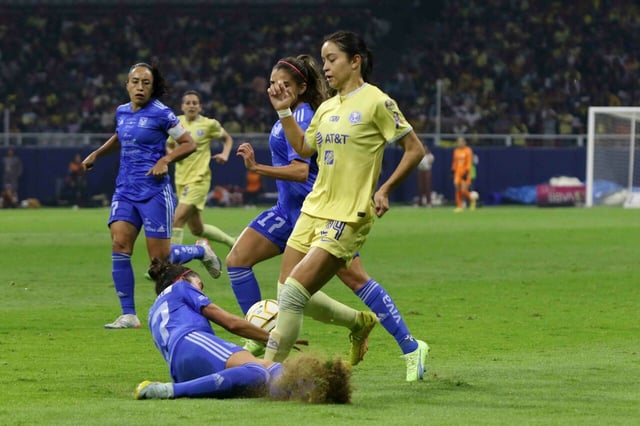 Tigres femenil vence al América en Final de Ida Tigres femenil vence al América en Final de Ida