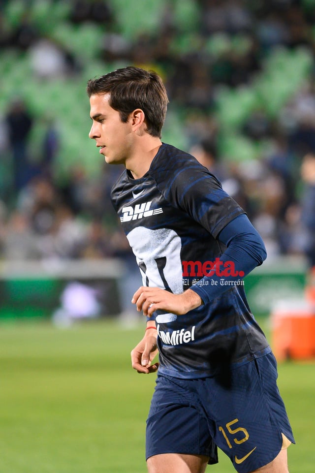 Ulíses Rivas, Santos Laguna vs Pumas UNAM

Ulíses Rivas Gilio #15 Medio Pumas

Santos Laguna vs Pumas UNAM J02C2023

Guerreros del Santos Laguna vs Pumas de la UNAM

Jornada 2 del clausura 2023 en el Territorio Santos Modelo

fútbol soccer, liga mx Estadio Corona, Torreón Coahuila, México

Ulíses Rivas, Estadio Corona, Torreón, Coahuila, México, Fútbol, Santos, Pumas
