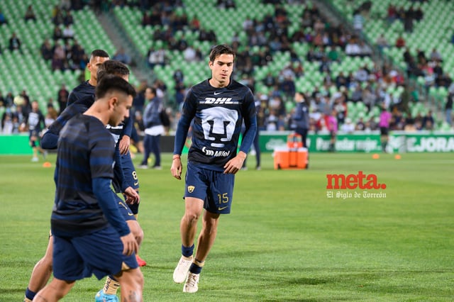 Ulíses Rivas, Santos Laguna vs Pumas UNAM

Ulíses Rivas Gilio #15 Medio Pumas

Santos Laguna vs Pumas UNAM J02C2023

Guerreros del Santos Laguna vs Pumas de la UNAM

Jornada 2 del clausura 2023 en el Territorio Santos Modelo

fútbol soccer, liga mx Estadio Corona, Torreón Coahuila, México

Ulíses Rivas, Estadio Corona, Torreón, Coahuila, México, Fútbol, Santos, Pumas