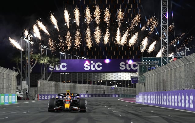 Sergio 'Checo' Pérez se lleva el Gran Premio de Arabia Saudita