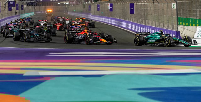 Sergio 'Checo' Pérez se lleva el Gran Premio de Arabia Saudita