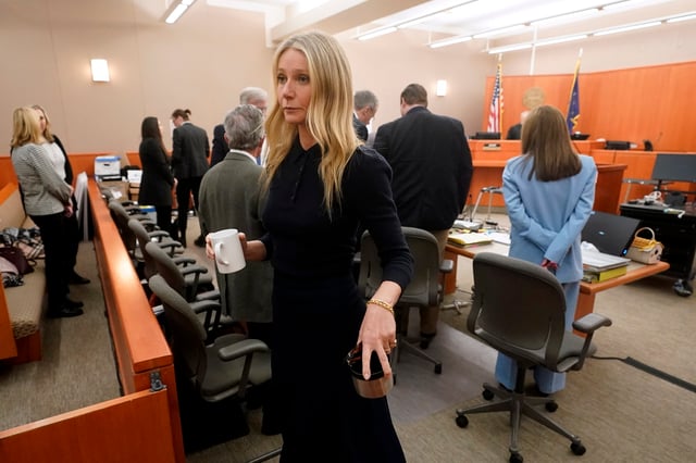 Gwyneth Paltrow testifica en juicio civil en Utah