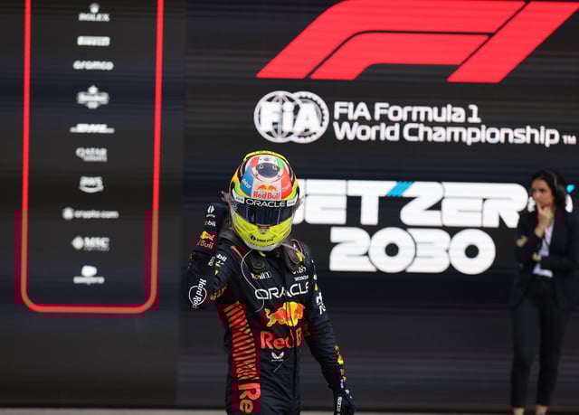 Checo Pérez se corona en el Gran Premio de Azerbaiyán