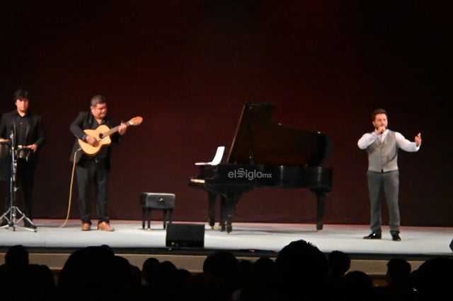 Tenor Bernardo Fierros presta su voz a la canción mexicana en el TIM