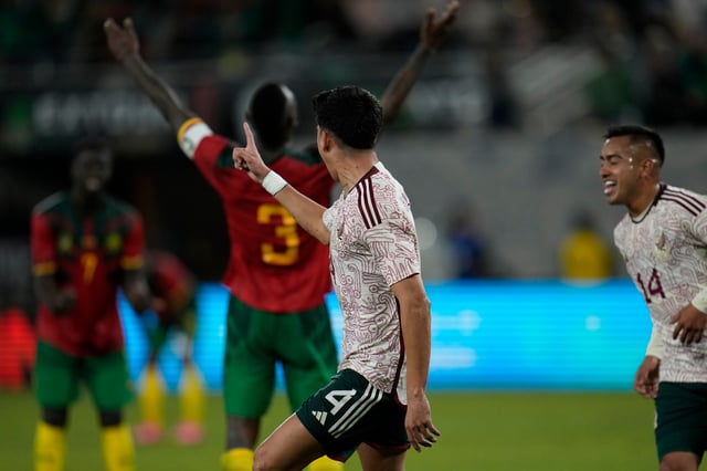 Selección Mexicana rescata empate ante Camerún con gol de Kevin Álvarez