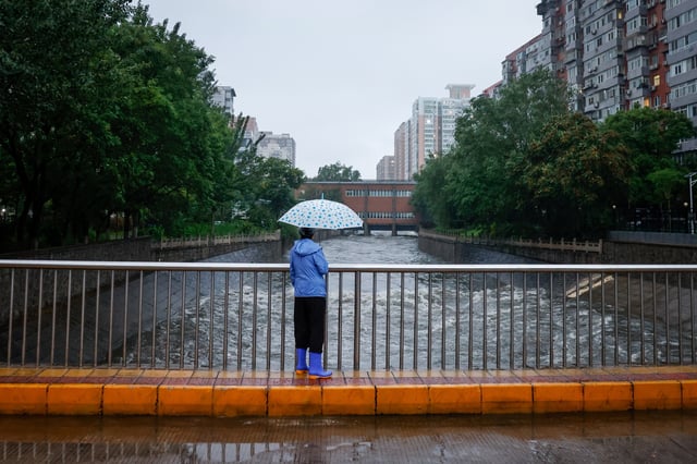 Lluvias torrenciales en China