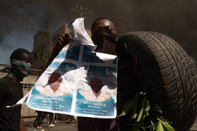 Miles de haitianos protestan en calles de Puerto Príncipe contra inseguridad