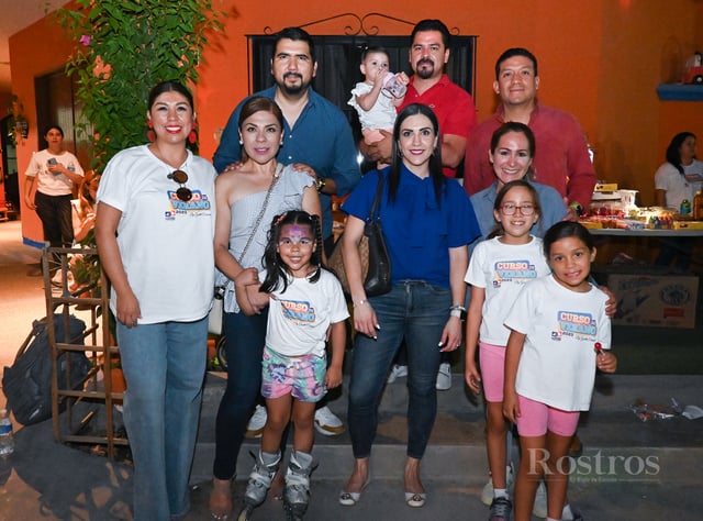 Familias Carreón García, Valdez Ramírez, Flores Colunga y Goretti Carreón.