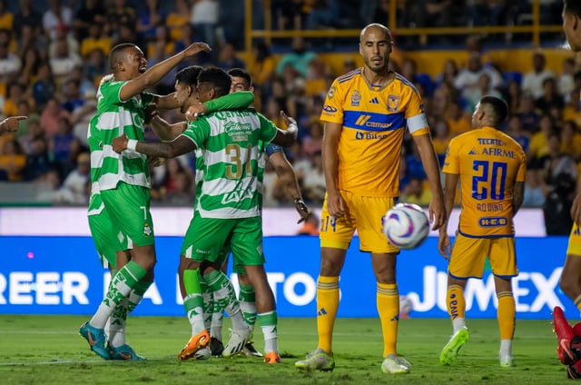 Santos Laguna pierde ante Tigres