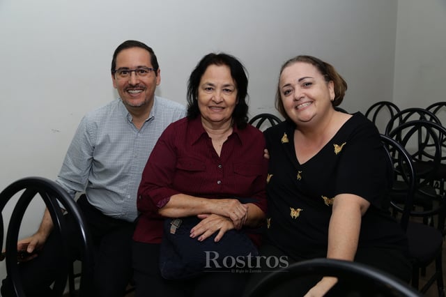 David Aguilar, Delia Corral y Ana Vázquez.
